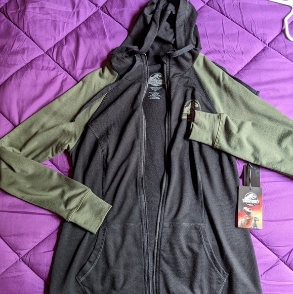 Jurassic World Roar Active Zip Hoodie - Picture 2 of 12